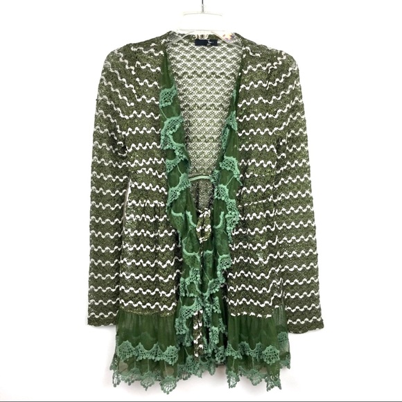Anthropologie Sweaters - Anthropologie Ryu Green Cardigan